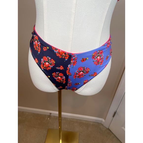 Mara Hoffman Lydia Meli Floral Colorblock Bikini Swim Set Size XL - Picture 5 of 8
